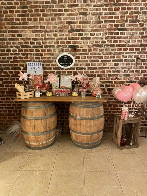 Décoration salle la grange des Triplés