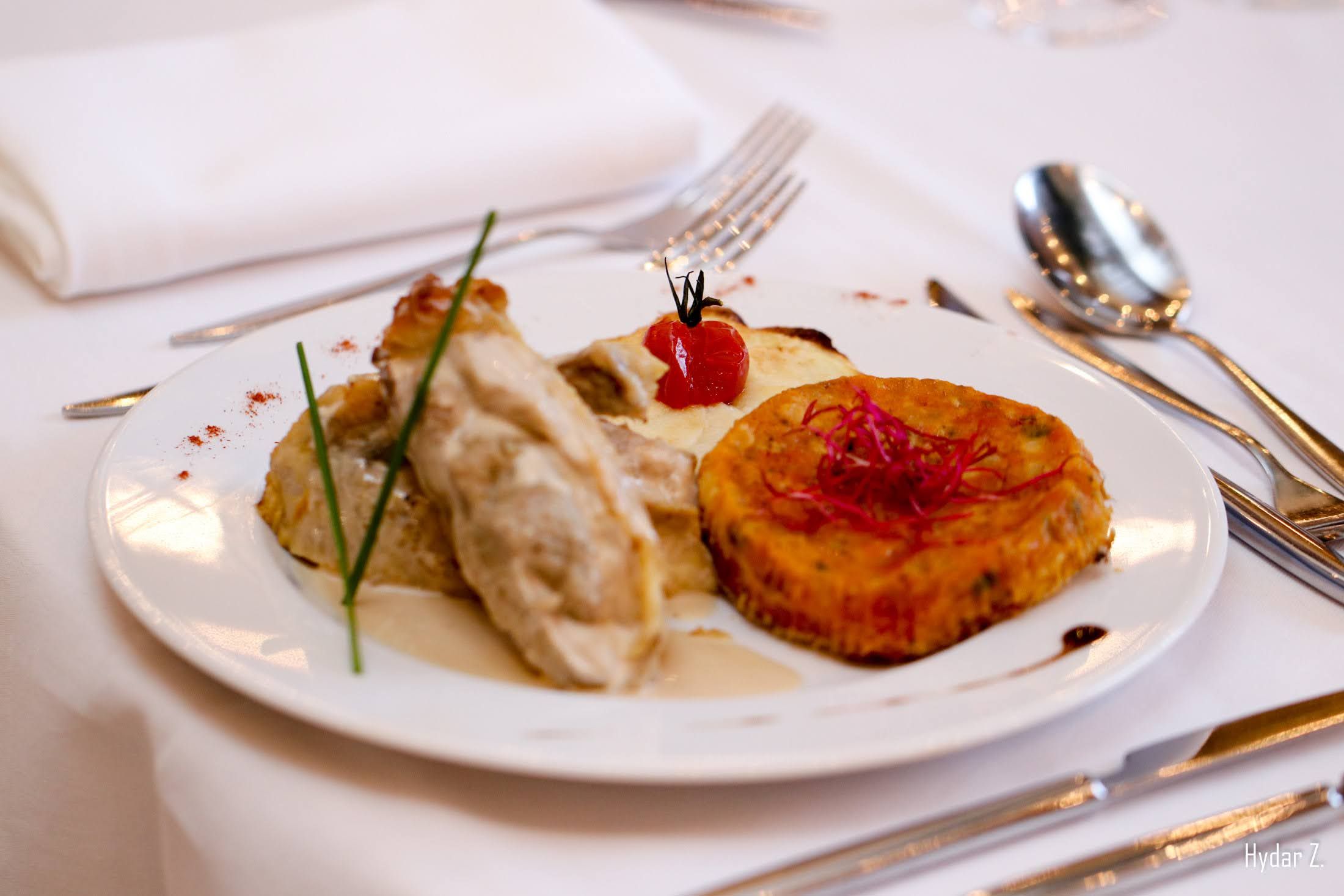 Fondant de pintade a la Normande