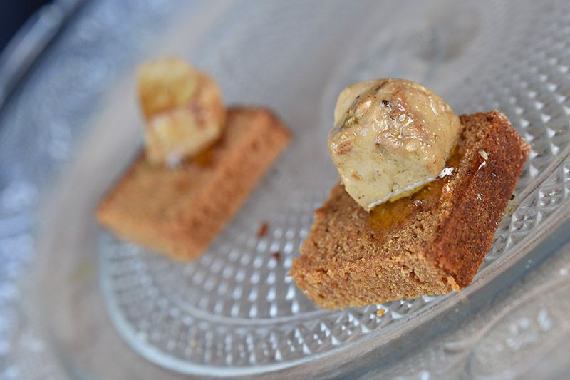 Canapés foie gras