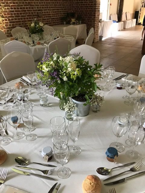 Mise en place de salle, La grange des Triplés